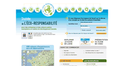 Desktop Screenshot of ecoresponsabilite.ademe.fr